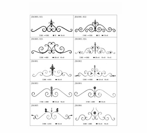 鐵藝標(biāo)件樣本